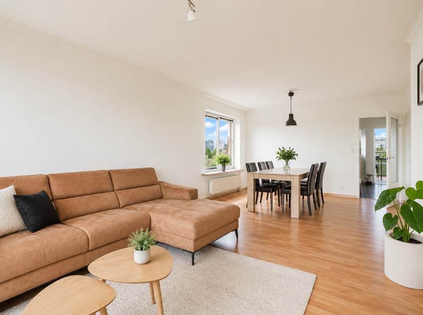 Lichtrijk 2-slaapkamerappartement met prachtig uitzicht<br />
Ontdek dit aangename en uitstekend gelegen appartement in de Karel de Stoutestraat te Ge
