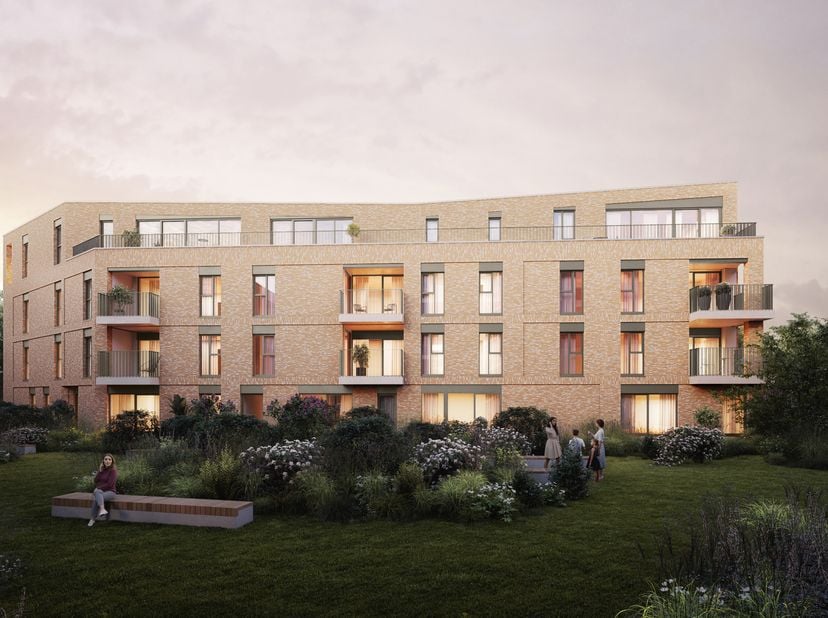 SINT-STEVENS-WOLUWE, dichtbij het Woluwe Shopping Center en de UCL, en op korte afstand van de NAVO en de luchthaven, prachtig NIEUW PENTHOUSE (3slpk/
