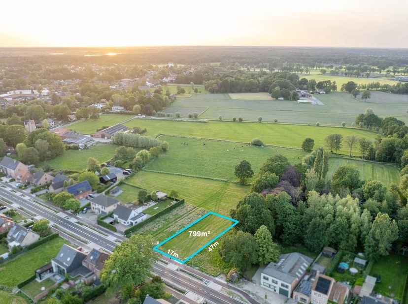 Prachtige bouwgrond voor open bebouwing op toplocatie in Achterbroek<br />
Bent u op zoek naar de perfecte locatie om uw droomwoning te realiseren? Da