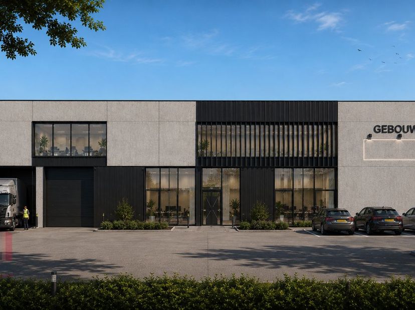 Hoogwaardig logistiek/KMO-gebouw van 1.934&amp;nbsp;m² op toplocatie in Ternat!<br />
Uitstekend gelegen langs de bedrijvige Assesteenweg in Ternat, op am