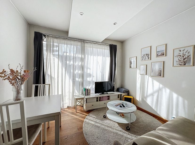 CHATELAIN - Ideaal gelegen vlak bij het Place Stéphanie en alle voorzieningen, prachtige GEMEUBILEERDE studio van 30 m² met een hal, aparte ingerichte
