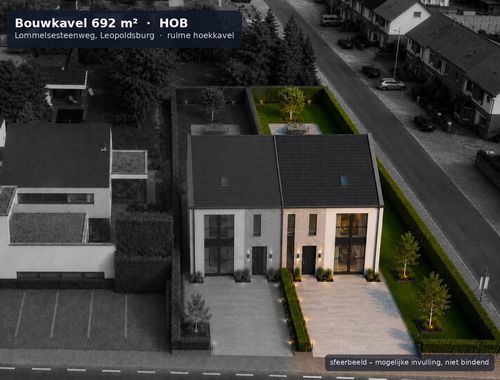                                         Bouwgrond te koop in Leopoldsburg, € 134.000
