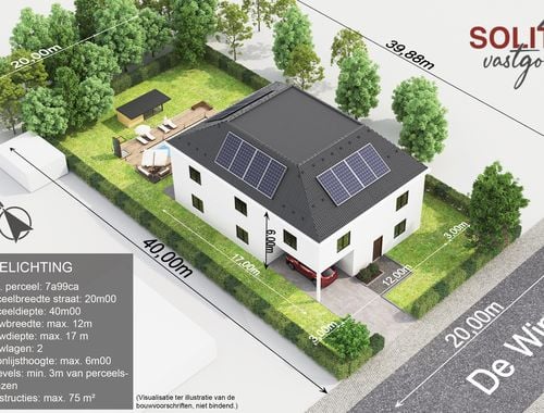                                         Terrain à bâtir à vendre à Nijlen, € 229.000
