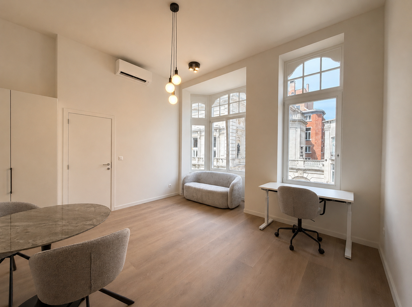 BOND 36 biedt 7 hoogwaardig afgewerkte units met hedendaags wooncomfort op een absolute toplocatie aan de Bondgenotenlaan, in het bruisende centrum va