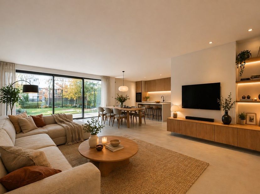 Deze INSTAPKLARE woning bevindt zich te Tielt (Meulebeke), in de Astridlaan 45, op een perceel van 385 m² met een bewoonbare oppervlakte van 177 m². D