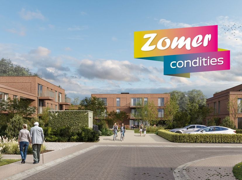 Dit appartement maakt deel uit van het nieuwe woonproject Residentie Flora.<br />
Ruim appartement (104 m²) met nr. C0.03&amp;nbsp; dat zich situeert op h