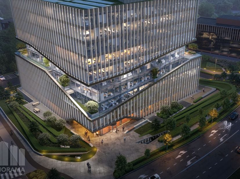 2.065&amp;nbsp;m² kantoorruimte beschikbaar in The Cube, strategisch gelegen in Diegem tussen Brussel en Brussels Airport. Dankzij de uitstekende ligging