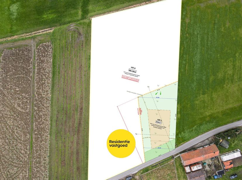 Bent u op zoek naar een uitzonderlijk stuk grond om uw droomwoning te realiseren? Dan is dit unieke perceel precies wat u zoekt. Met een totale opperv