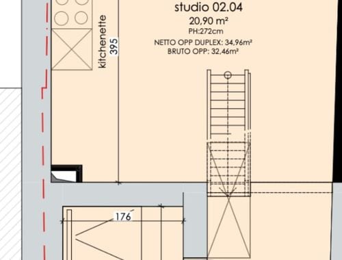                                         Duplex te huur in Mechelen, € 850
