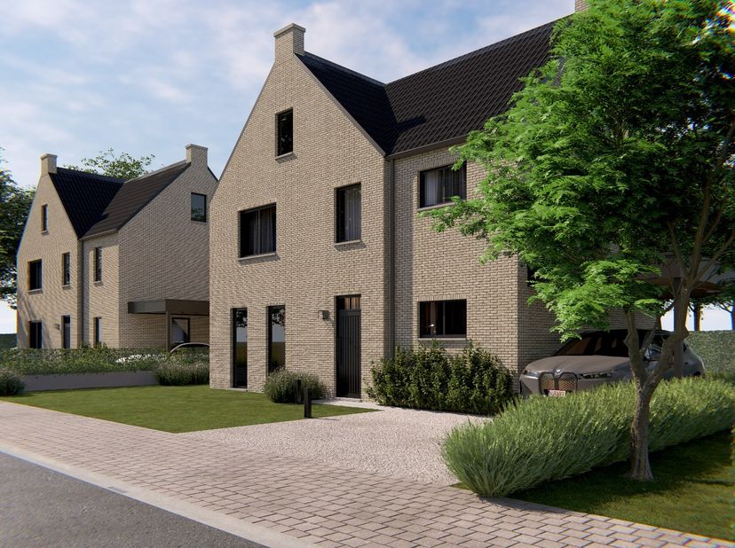 Deze vrijstaande nieuwbouwwoning is gelegen op een perceel van 6are op een rustige locatie nabij het kanaal de Zuid-Willemsvaart. De woning beschikt o