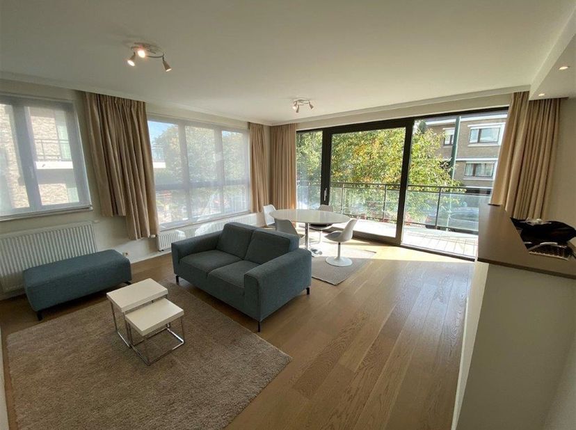 Description : à deux pas de l'avenue Franklin Roosevelt et, des transports en commun,  appartement meublé sis au premier étage,  2 chambres de 100m2 a