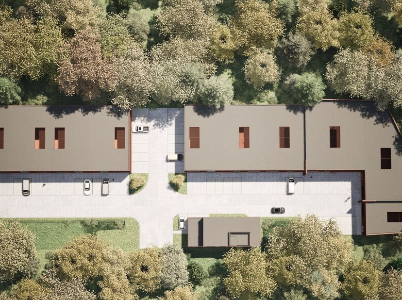 Bedrijvensite &quot;MANEBORN&quot; - KMO UNIT 11 - 240m². Mogelijkheid voor mezzanine met een opp. van 73m².&lt;br /&gt;
Bedrijvenpark &quot;MANEBORN&quot; bestaat in de eerste