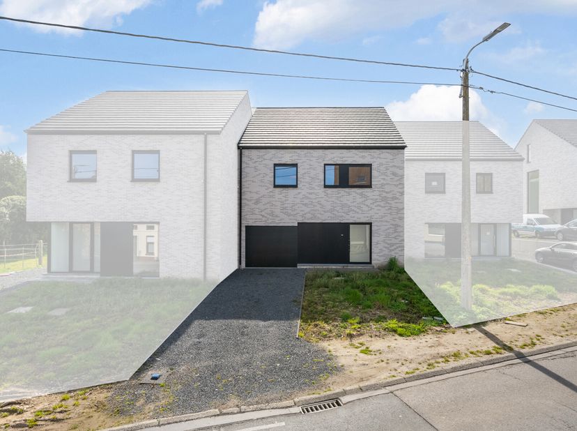 Welkom in deze prachtig afgewerkte nieuwbouwwoning, gelegen in het rustige en groene Onkerzele, een charmante deelgemeente van Geraardsbergen. Deze wo