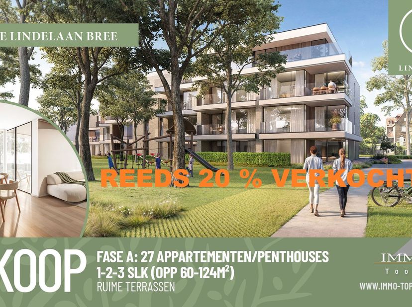 RESIDENTIE LINDELAAN (Gerdingerpoort 18) staat voor stijlvol wonen in het groen op een boogscheut van het centrum. &lt;br /&gt;
Rust, ruimte en kwaliteit st