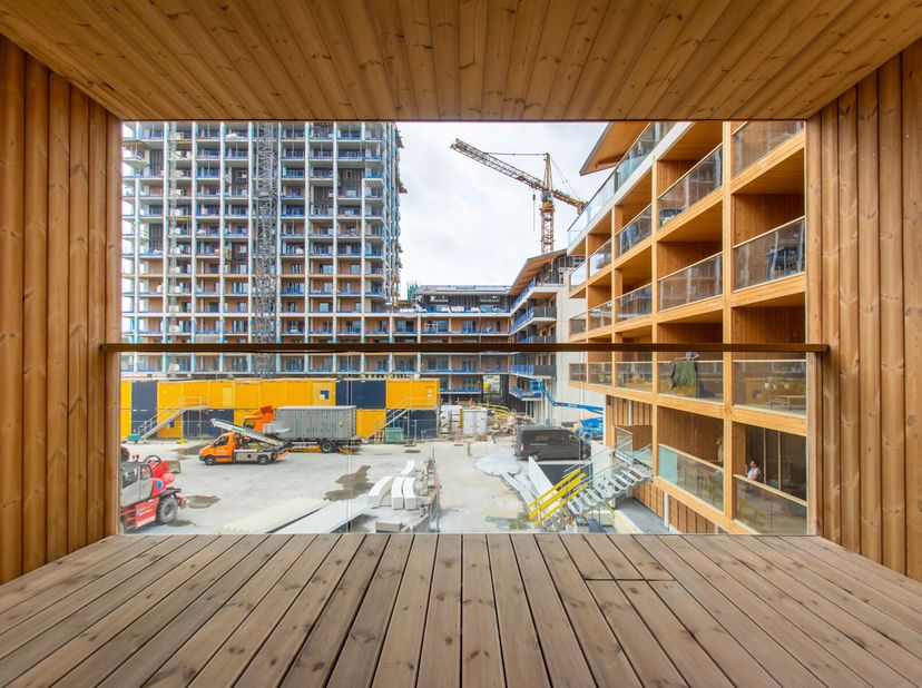 Découvrez BAN, un projet résidentiel remarquable conçu par le célèbre architecte japonais Shigeru Ban  qui signe ici sa première réalisation en Belgiq