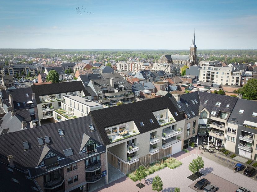 Residentie Unique biedt plaats aan 19 exclusieve appartementen, 6 luxueuze penthouses en 4 handelspanden te midden van het levendige stadscentrum van