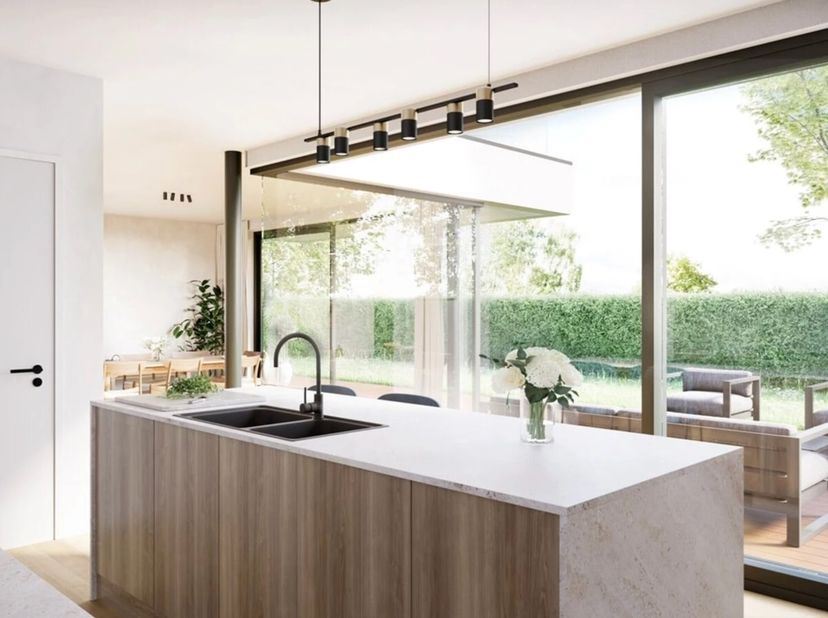 Exclusieve nieuwbouwwoning met 4 slaapkamers en zuidgerichte tuin te Knokke&lt;br /&gt;
Deze stijlvolle, alleenstaande nieuwbouwvilla bevindt zich op een to