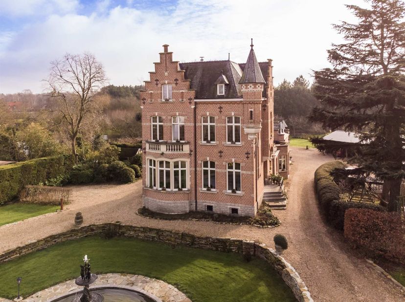 Unieke kasteelvilla met gastenverblijf, siertuin en boomgaard op uitzonderlijk domein&lt;br /&gt;
Stap binnen in een wereld van tijdloze klasse en rust in d