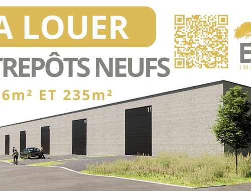                                         Bâtiment commercial à louer à Ciney, € 1.410
