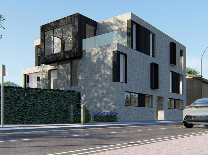 Dit gezellig nieuwbouwappartement situeert zich op de eerste verdieping van nieuwbouwresidentie Kouterhof. Het pand omvat een inkomhal, een lichtrijke
