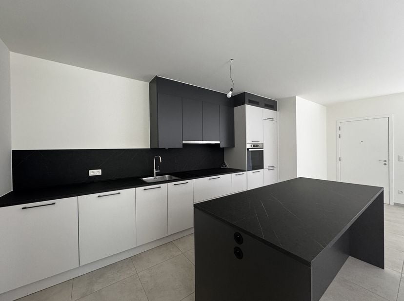 Laeken, idéalement situé, dans une rue calme mais proche de toutes commodités, nous vous proposons ce magnifique appartement deux chambres entièrement