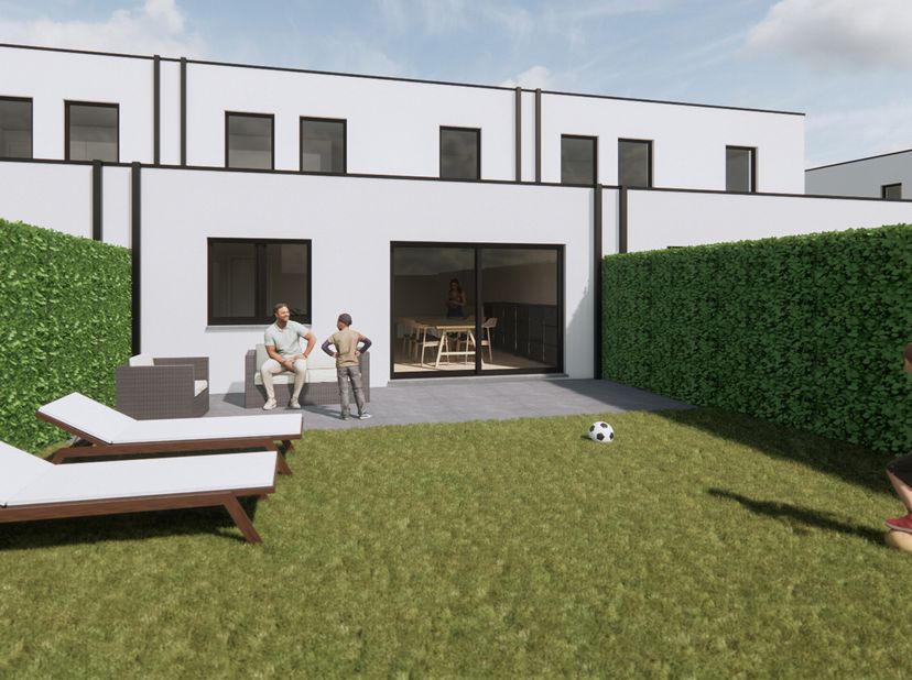 LIGGING:&lt;br /&gt;
Het woonproject APERONI omvat 6 Bijna-Energieneutrale nieuwbouwwoningen met elk een eigen terras en een ruime tuin.&lt;br /&gt;
Deze woningen