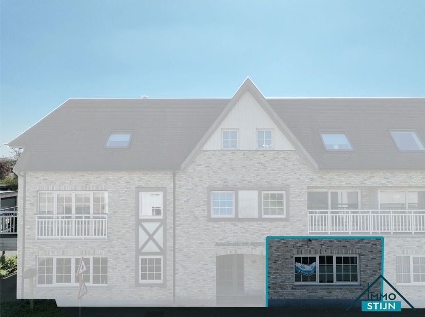 In een recente residentie langs de hoofdstraat van Veldegem vinden we dit verzorgd gelijkvloers appartement, ideaal voor wie comfortabel en centraal w