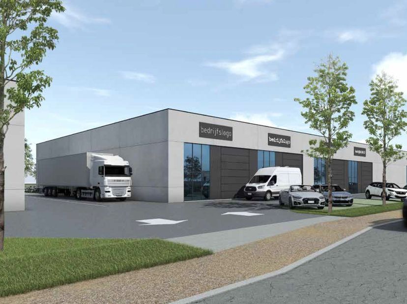 De KMO Unit van 321m² maakt deel uit van het prestigieuze PARK RIVA-project, bestaande uit 4 fasen. Momenteel is fase 1 volledig uitverkocht, waarin v