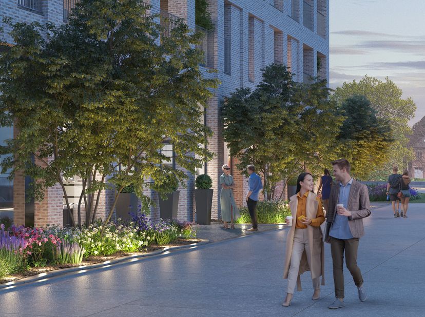 Ligging:&lt;br /&gt;
  &quot;Liv- De Molens&quot; is een residentieel woonproject, gelegen langs de Leie en midden in een groot park te Deinze. Ontworpen met oog voor