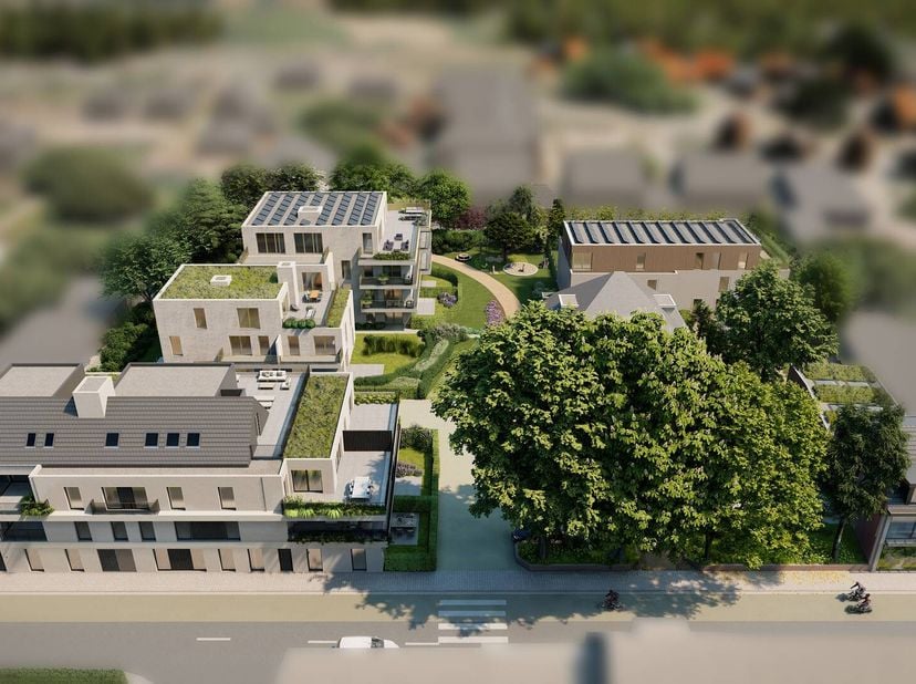 Ce luxueux appartement de 2 chambres situé dans le centre de Hoogstraten est extrêmement économe en énergie avec une architecture contemporaine. &lt;br /