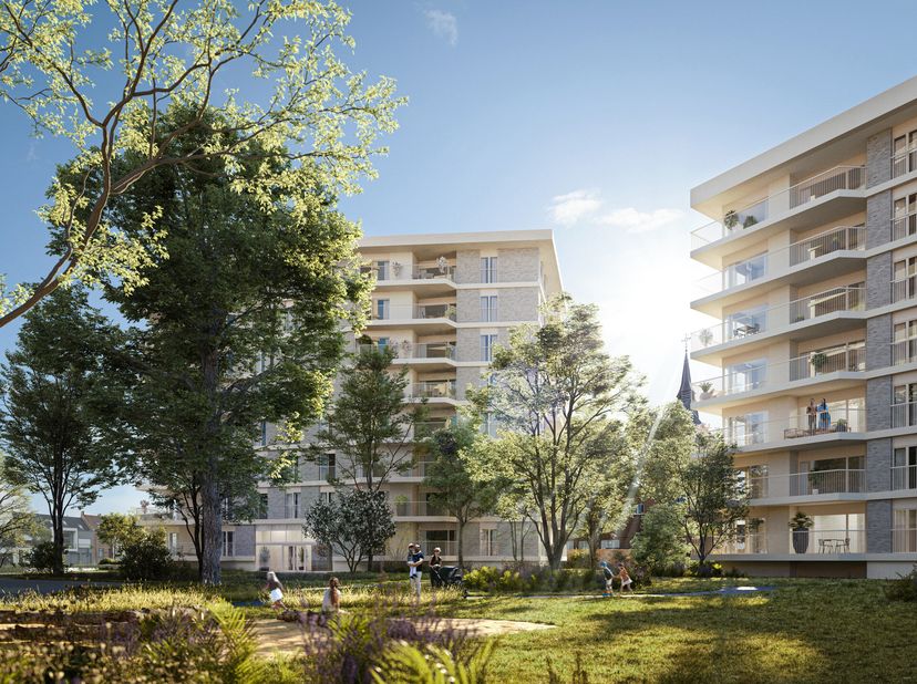 Situation :&lt;br /&gt;
&quot;Liv-De Molens&quot; est un projet résidentiel situé le long de la Lys et au milieu d&#039;un grand parc à Deinze. Conçu dans le respect de l&#039;