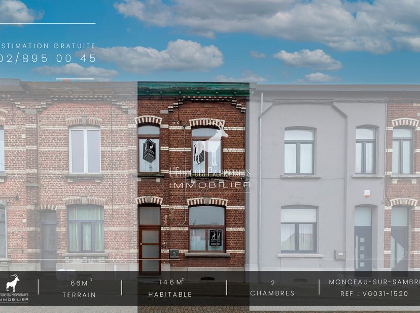 Referentie agentschap: v6031-1520Wij bieden dit prachtige huis met 2 slaapkamers en binnenplaats in MONCEAU-SUR-SAMBRE aan.Dit gebouw is perfect voor