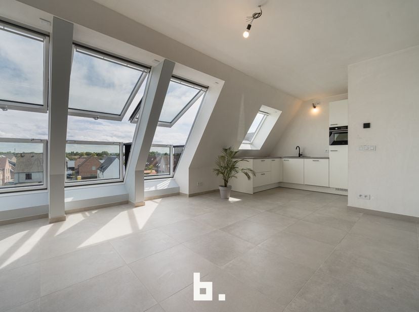 Project71 in Eernegem is een uiterst duurzaam project met zeer mooie architecturale uitstraling. Het laatste dakappartement betreft een ideaal start a