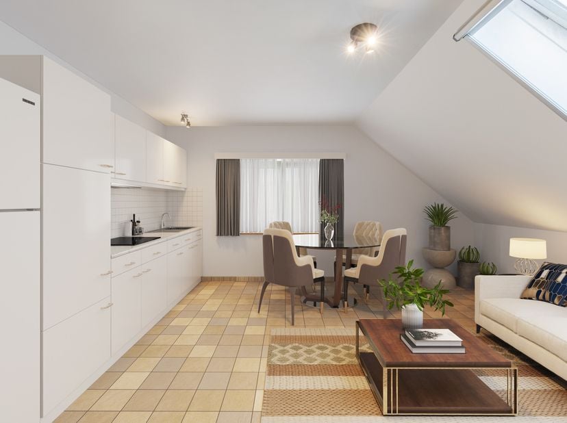 Dit aangenaam appartement gelegen aan de Beerhoutstraat 26 bus 4 te Hasselt biedt een unieke kans voor investeerders en starters. Gebouwd in 1991 en v