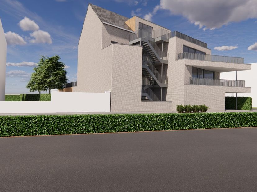 Située au cur de Poperinge, juste en face de la piscine, cette résidence moderne propose 6 appartements, 1 garage et 5 places de parking, ce qui la re