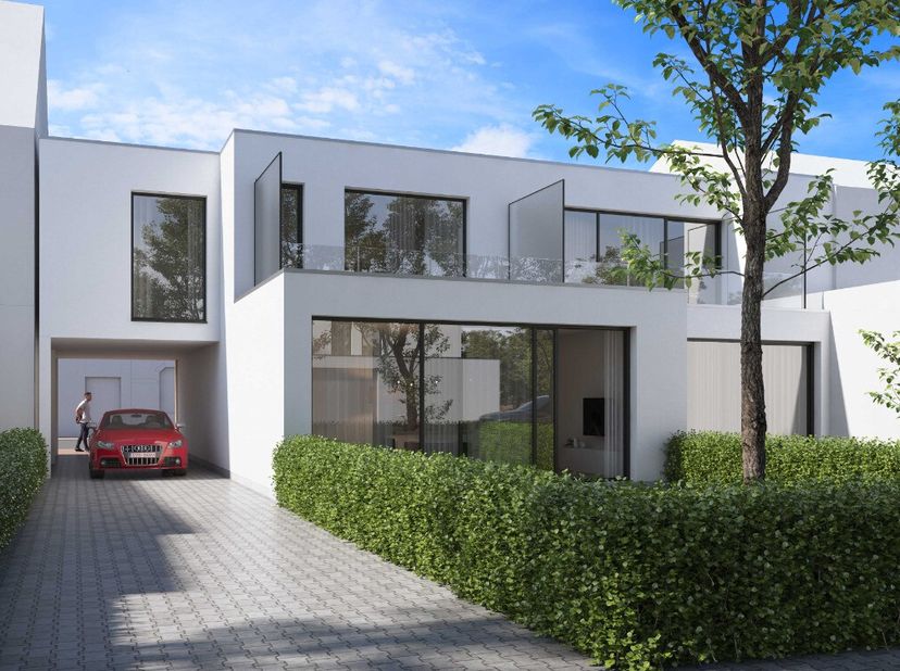 Beveren : 4 nieuwbouw stapelwoningen te koop te Beveren. De 2 eenheden op het gelijkvloers genieten van een zonnige tuin. De twee op het eerste verdie