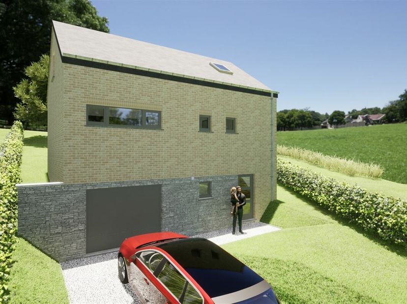 PROJET NEUF Clés sur porte:  Cest à Vieuxville, dans la commune de Ferrières à 15 min de Durbuy, que MCA Immobilier  vous propose  le projet de cette