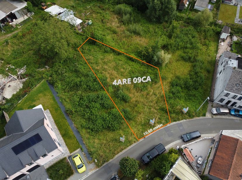 Voor een bezoek of meer info bel 054 69 39 34 -  BOUWGROND VOOR HOB - In een rustige straat bevindt zich deze bouwgrond (Lot 3) voor HOB op een percee