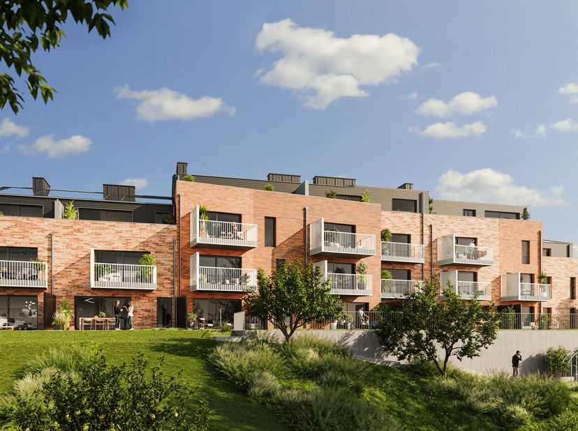 NAMUR, idéalement situé, à proximité de toutes les facilités, à 500 m de la gare, Â Les Terrasses de Namur Â est un projet de 2 bâtiments distincts co