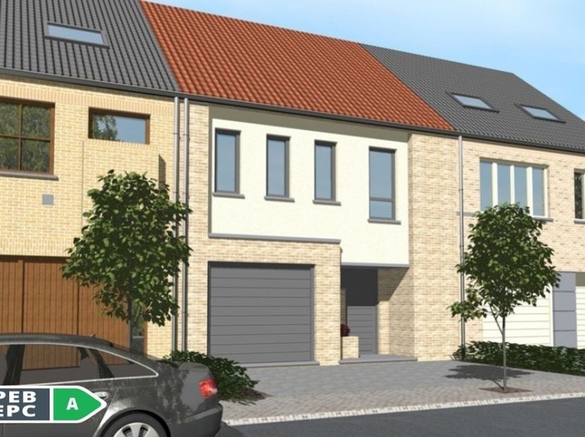Deze nieuwbouwwoning voldoet aan de meest energiezuinige norm ,dankzij: warmtepomp met vloerverwarming, ventilatie D, driedubbele beglazing , zonnepan