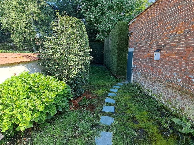 Pal in het centrum tegenover het stadspark en nabij de Grote Markt ligt deze mooie burgerwoning op een perceel van 2a 90ca met aangename stadstuin met