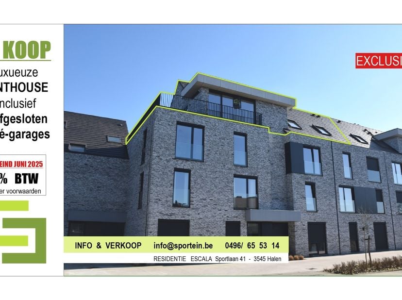 Appartement à vendre
                    à 3545 Halen