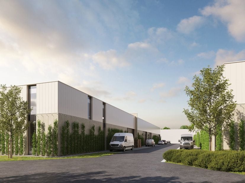 In de industriezone &#039;De Vloeiende&#039; te Kapellen wordt een nieuw bedrijvenpark opgetrokken. Het betreft in totaal een verkoop van 20 nieuwbouw KMO-units