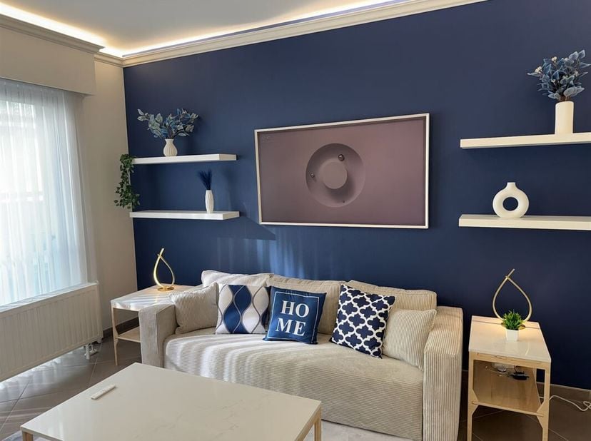 Quartier Pacheco - Gemeubileerd 2-slaapkamer appartement - 3e verdieping/5e verdieping: Bestaande uit: Een inkomhal, een woonkamer van +/- 35m², een v