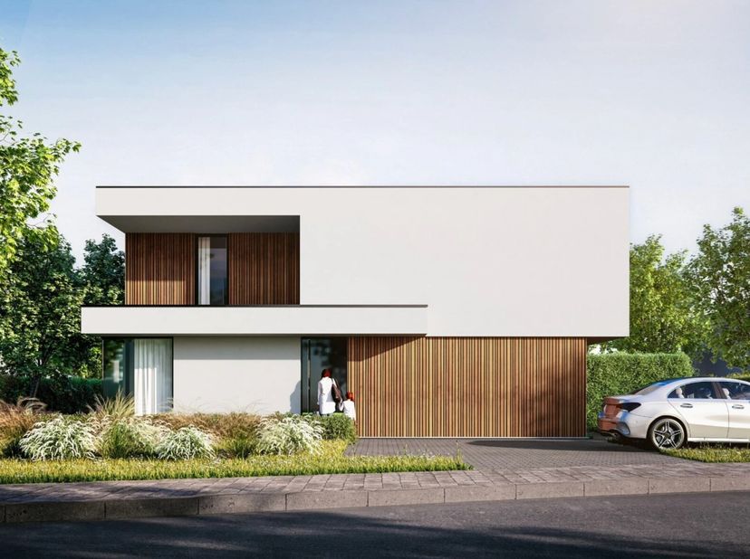 Exclusieve nieuwbouwwoning met 4 slaapkamers en zuidgerichte tuin te Knokke&lt;br /&gt;
Deze stijlvolle, alleenstaande nieuwbouwvilla bevindt zich op een to