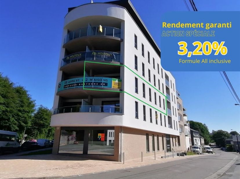 Appartement A.2.4 - deux chambres au 2ème étage de la résidence « Odyssée ». &lt;br /&gt;
Cet appartement de 90.90 m² se compose: hall dentrée, vaste pièce
