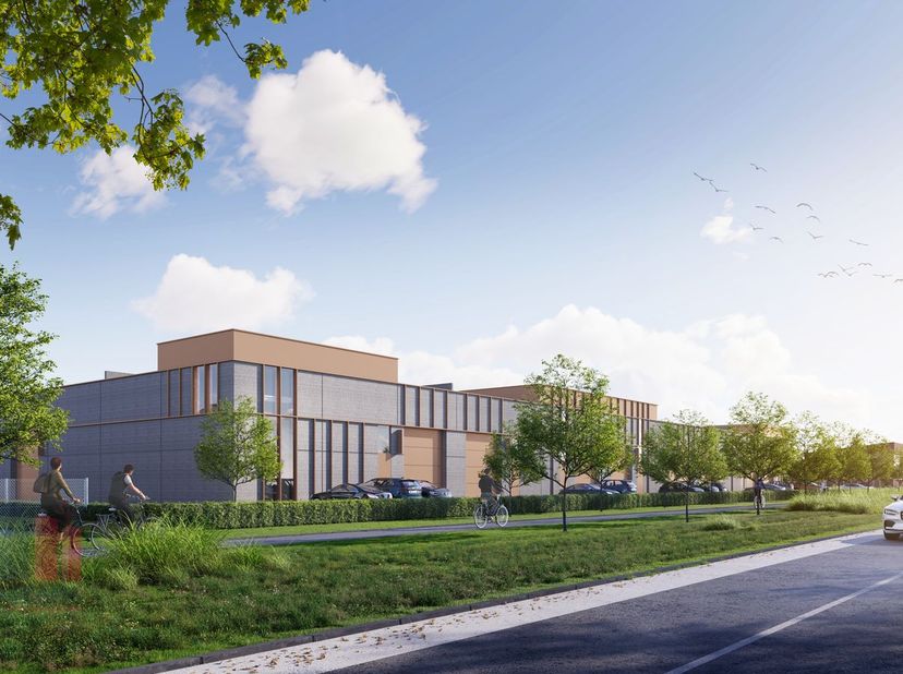 Nieuwbouw KMO-unit van 217 m² en 3 privatieve parkeerplaatsen te koop, de unit maakt deel uit van het gloednieuwe bedrijvenpark &quot;URSUS&quot; die bestaat ui