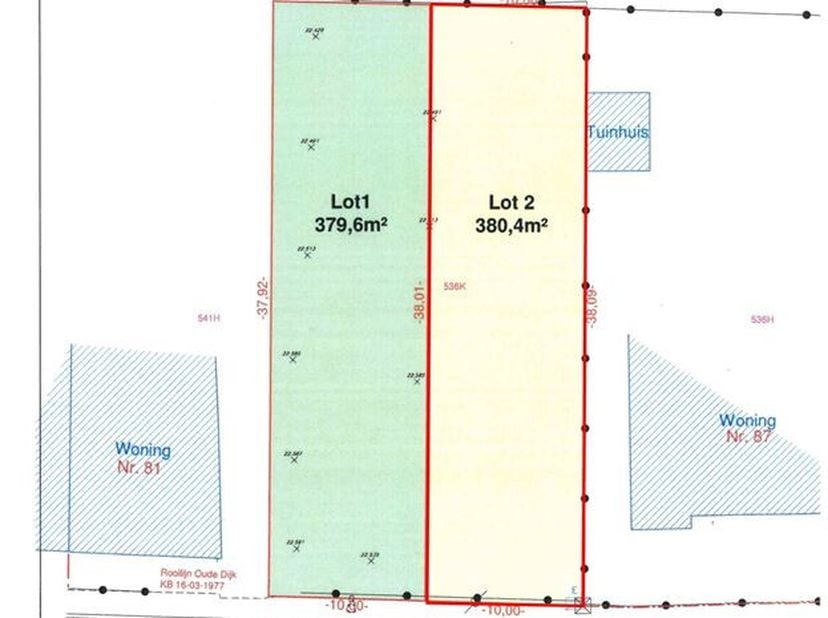 Terrain à vendre
                    à 2300 Turnhout