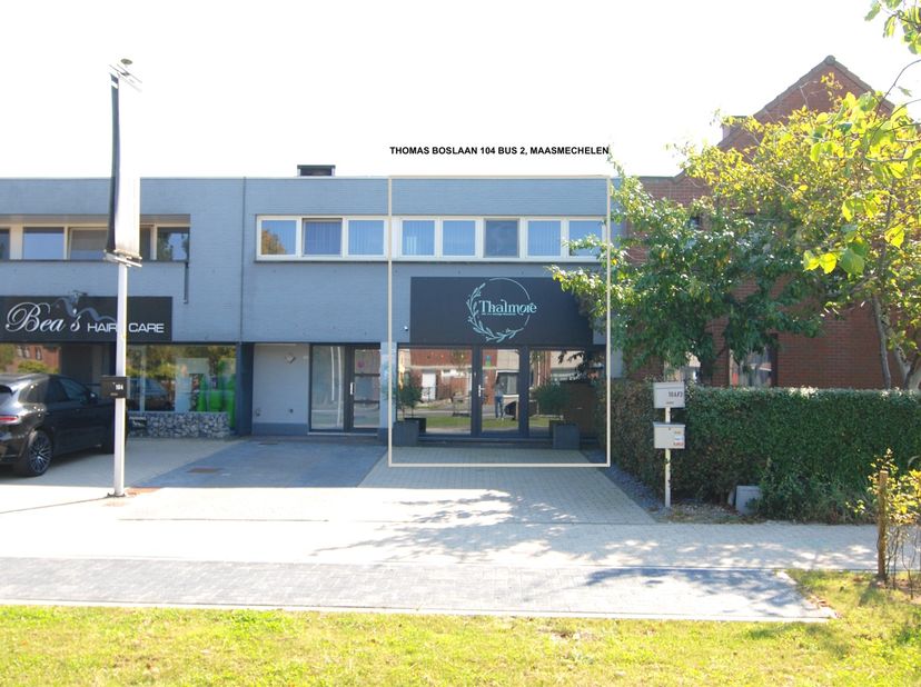 Welkom op de Thomasboslaan 104 bus 2 in Maasmechelen!&lt;br /&gt;
&lt;br /&gt;
Zoek je een energiezuinige praktijkruimte op een toplocatie?&lt;br /&gt;
Deze moderne rui