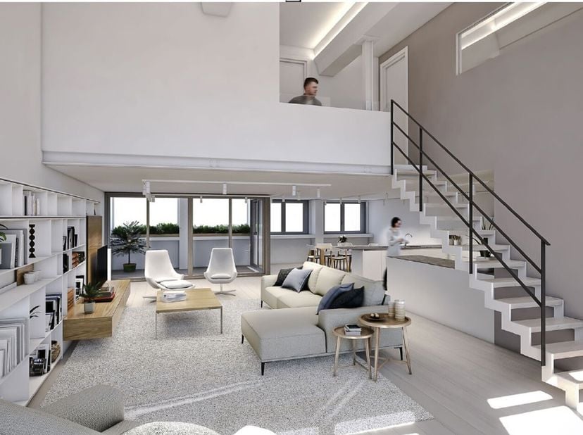 Niché à la croisée dUccle et dIxelles, au cur de Forest, &quot;Les Lofts de Molière&quot; s&#039;installent dans un cadre privilégié, à deux pas de lAvenue Molière e